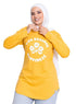 Sun Flower Printed Long - Sleeve Design 43 - Khotwh
